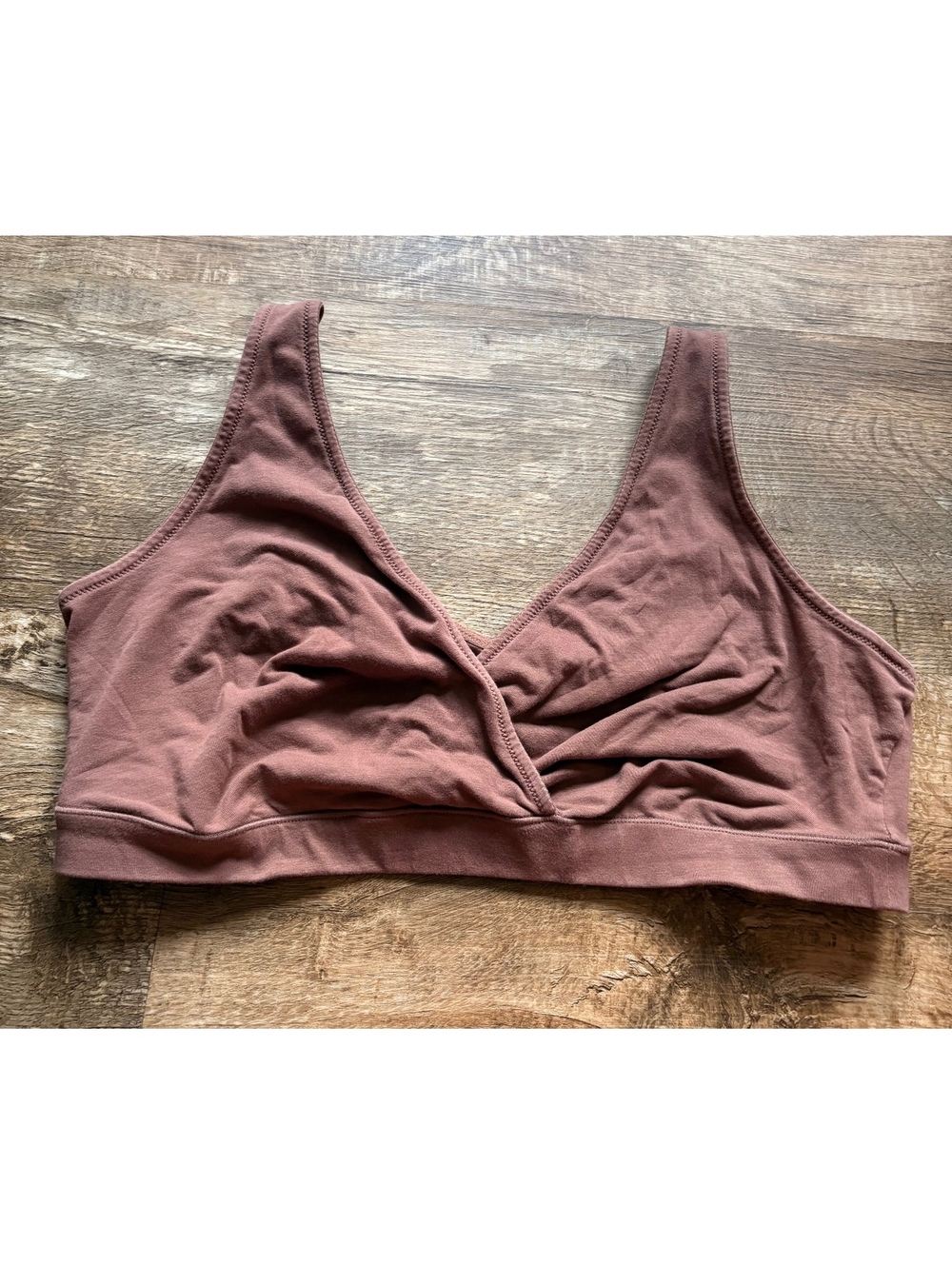Motherhood Maternity XXL Wireless Nursing Bra in Mauve
